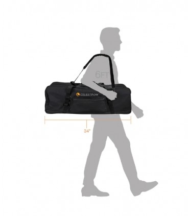 Geanta de transport 34" pentru telescoape mici si trepiede Celestron transportata pe umar