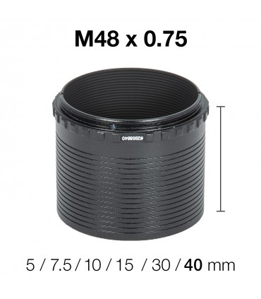 Tuburi de extensie M48 (5 / 7.5 / 10 / 15 / 30 / 40 mm) Baader