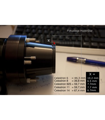 Adaptor UFC  S70 / C8 HyperStar- Baader Planetarium