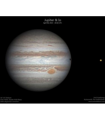 Corector de dispersie atmosferica ZWO ASI cu conexiune 1,25" si T2