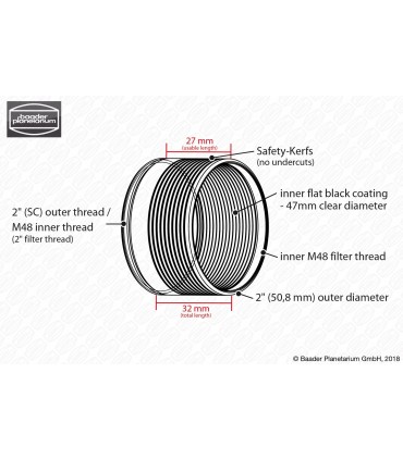 Adaptor 2" Safety Kerf - Baader