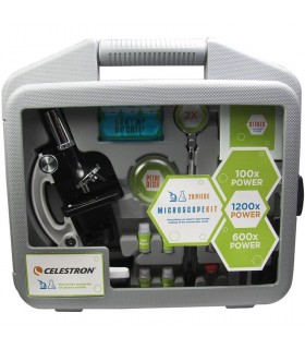 Microscop Resigilat - Kit microscop 28 piese Celestron