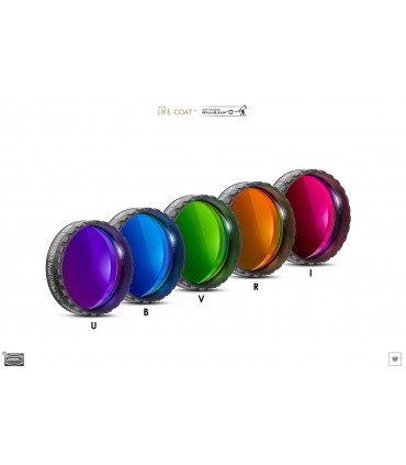 Set filtre fotometrice Bessel UBVRI Baader
