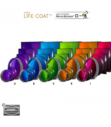 Set filtre fotometrice Bessel UBVRI Baader